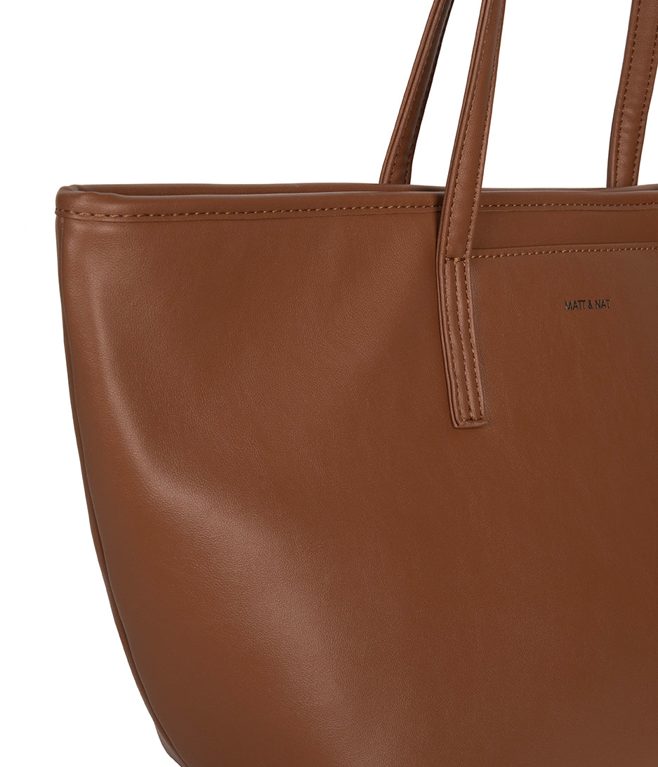 Marisa Vegan Tote Bag - Forum | Color: Rum - variant::rum