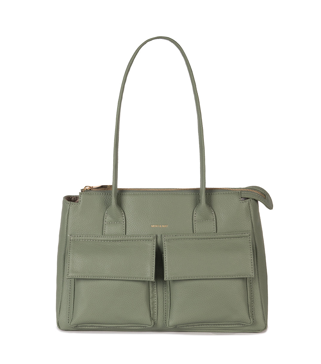JORDI Vegan Tote Bag – Grain | Color: Olivine - variant::olivine