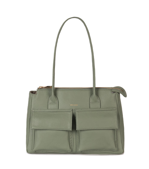 JORDI Vegan Tote Bag – Grain | Color: Olivine - variant::olivine
