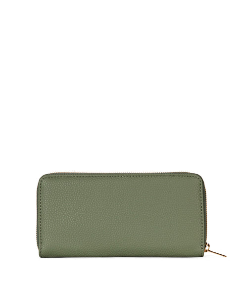 CENTRAL Vegan Wallet - Grain | Color: Olivine - variant::olivine