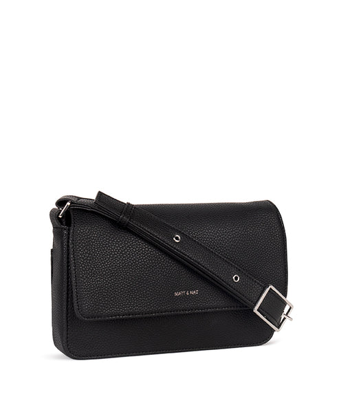 DAK Vegan Shoulder Bag – Grain | Color: Black - variant::black