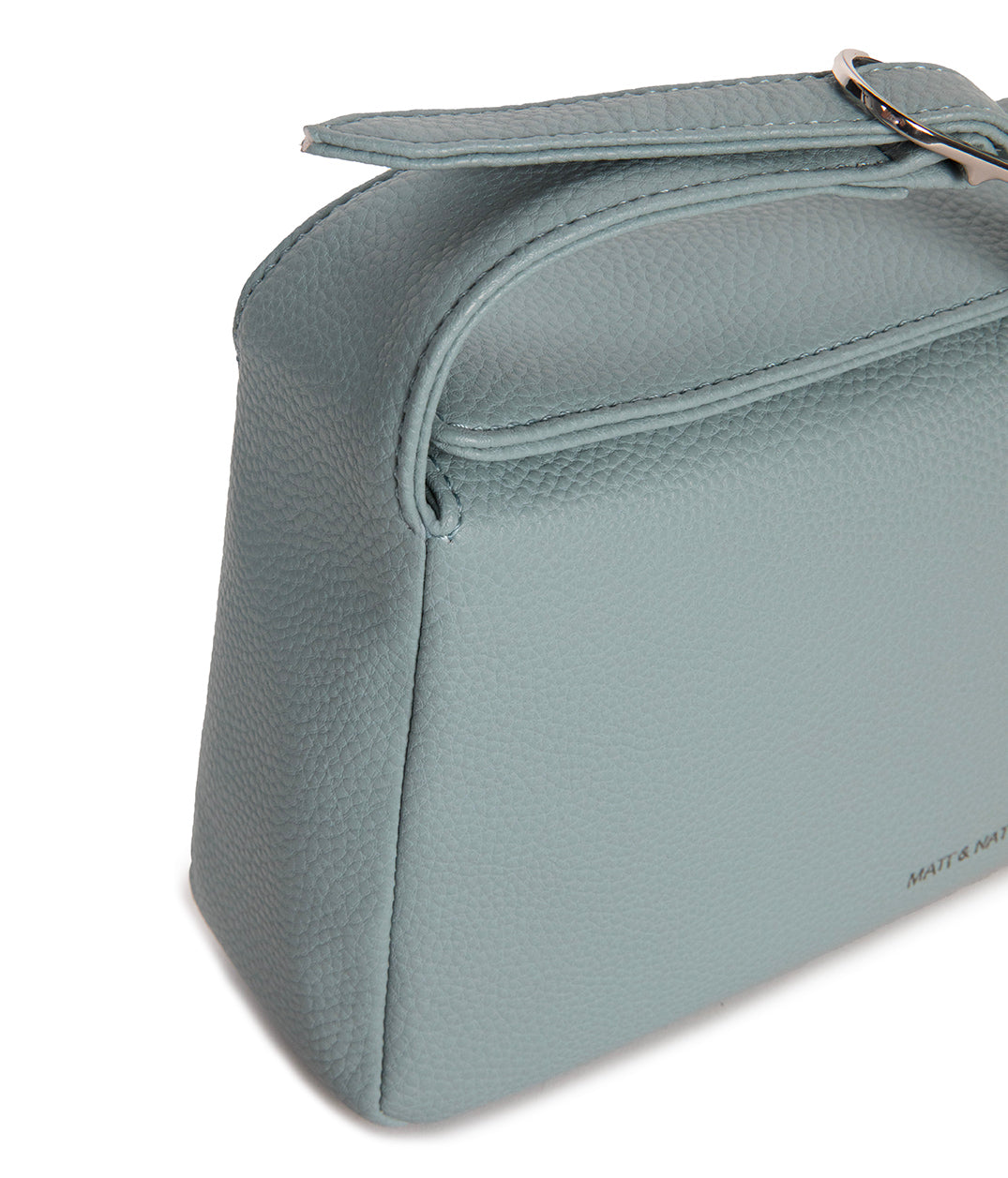 KERI Vegan Crossbody Bag – Grain | Color: Aquamarine - variant::aquamarine