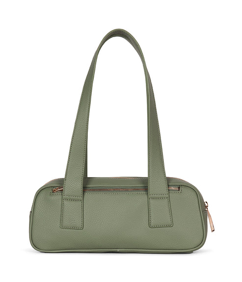 LEMUR Vegan Satchel – Grain | Color: Olivine - variant::olivine
