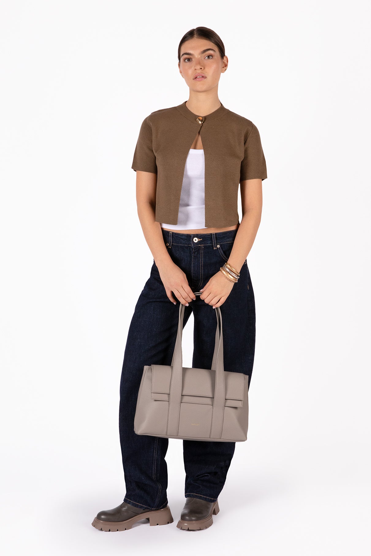 MOLLY Vegan Tote Bag – Grain | Color: Plateau - variant::plateau