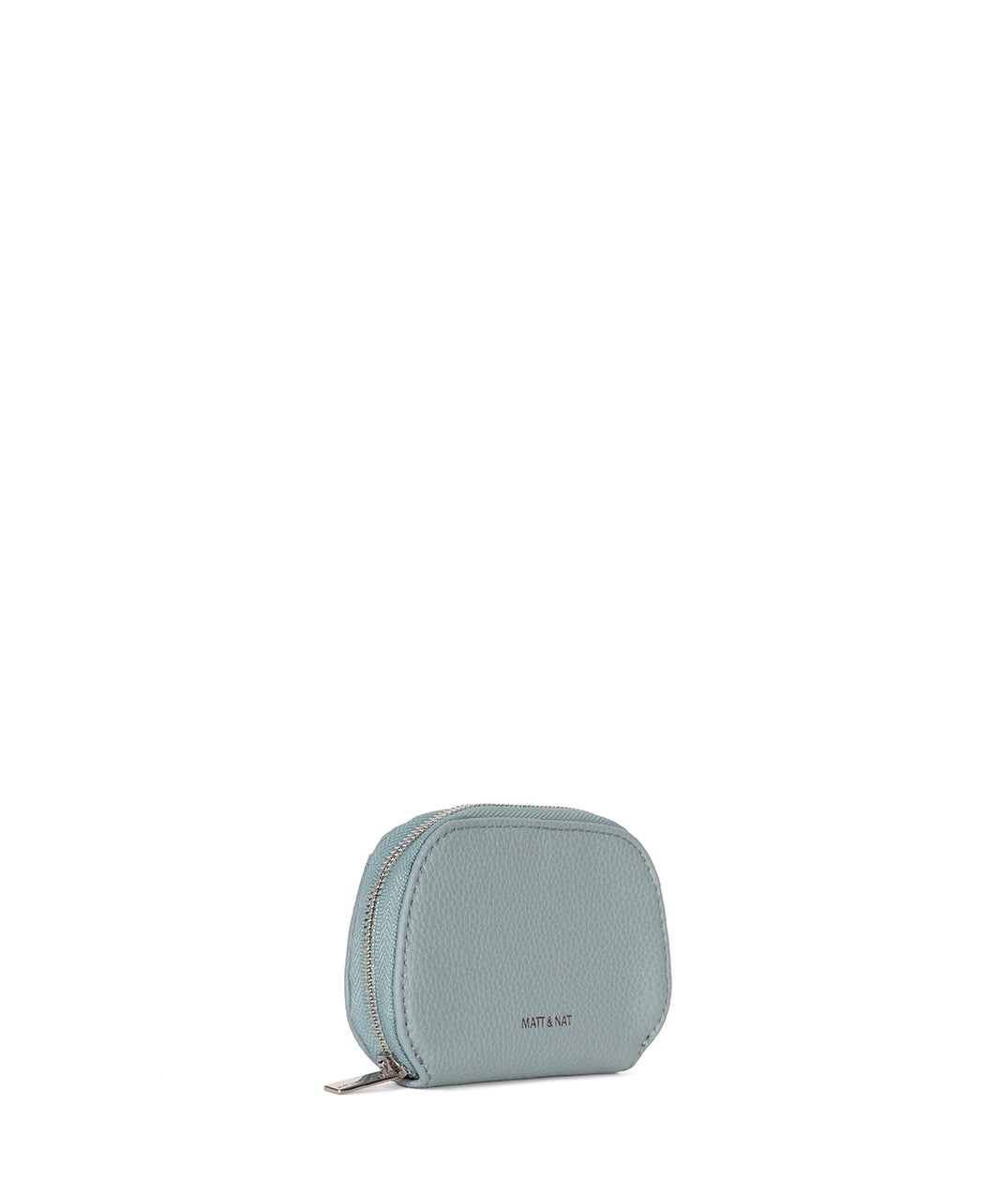NADYA Vegan Card Holder – Grain | Color: Aquamarine - varian:: aquamarine