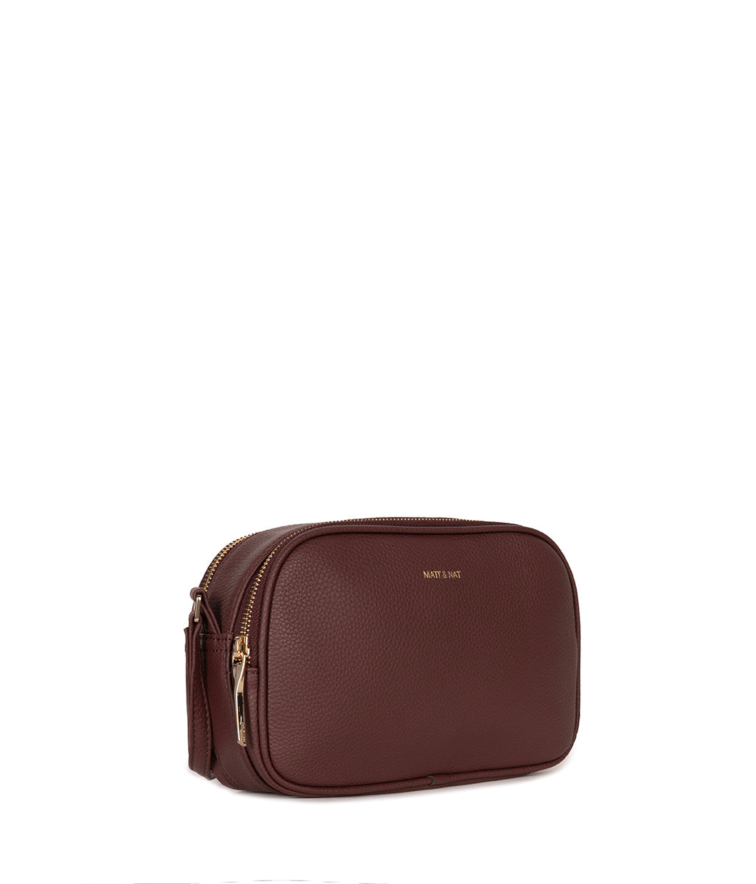 PAIR Vegan Crossbody Bag - Grain | Color: Cherry - variant::Cherry