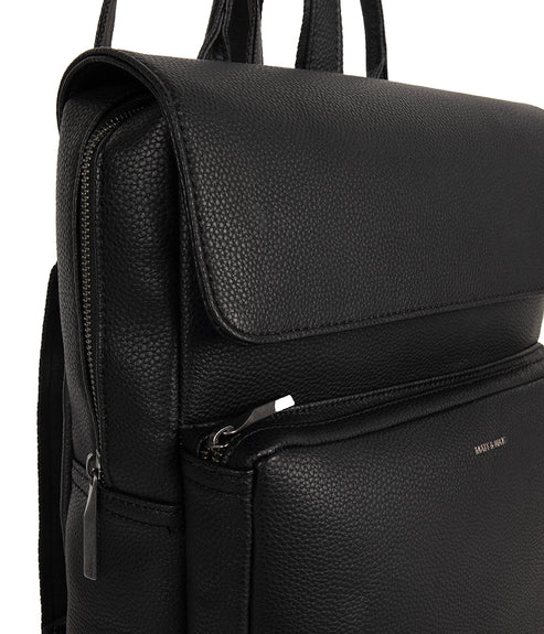 PAXX Vegan Backpack - Grain | Color: Black - variant::black