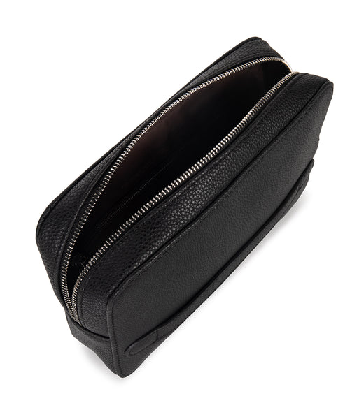 SAMUEL Vegan Pouch – Grain | Color: Black - variant::black