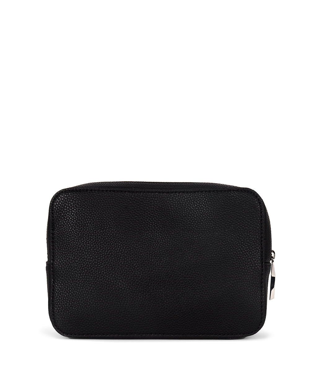SAMUEL Vegan Pouch – Grain | Color: Black - variant::black