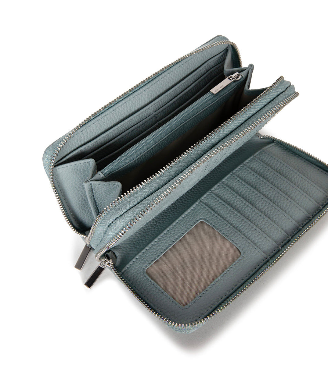 SUBLIME Vegan Wallet - Grain | Color: Aquamarine - variant::aquamarine