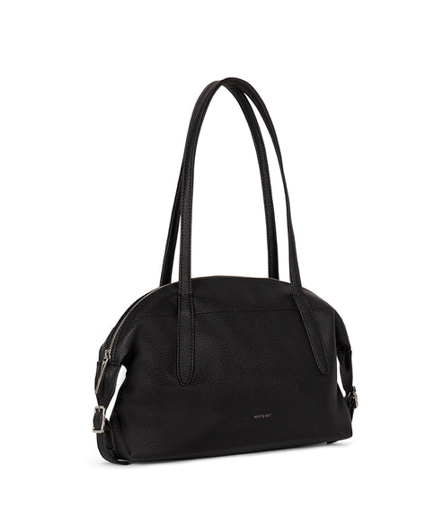 Vania Vegan Tote Bag – Grain | Color: Black - variant::black