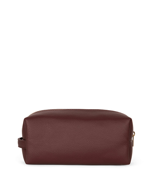 BLAIR Vegan Toiletry Case - Grain | Color: Cherry - variant::cherry