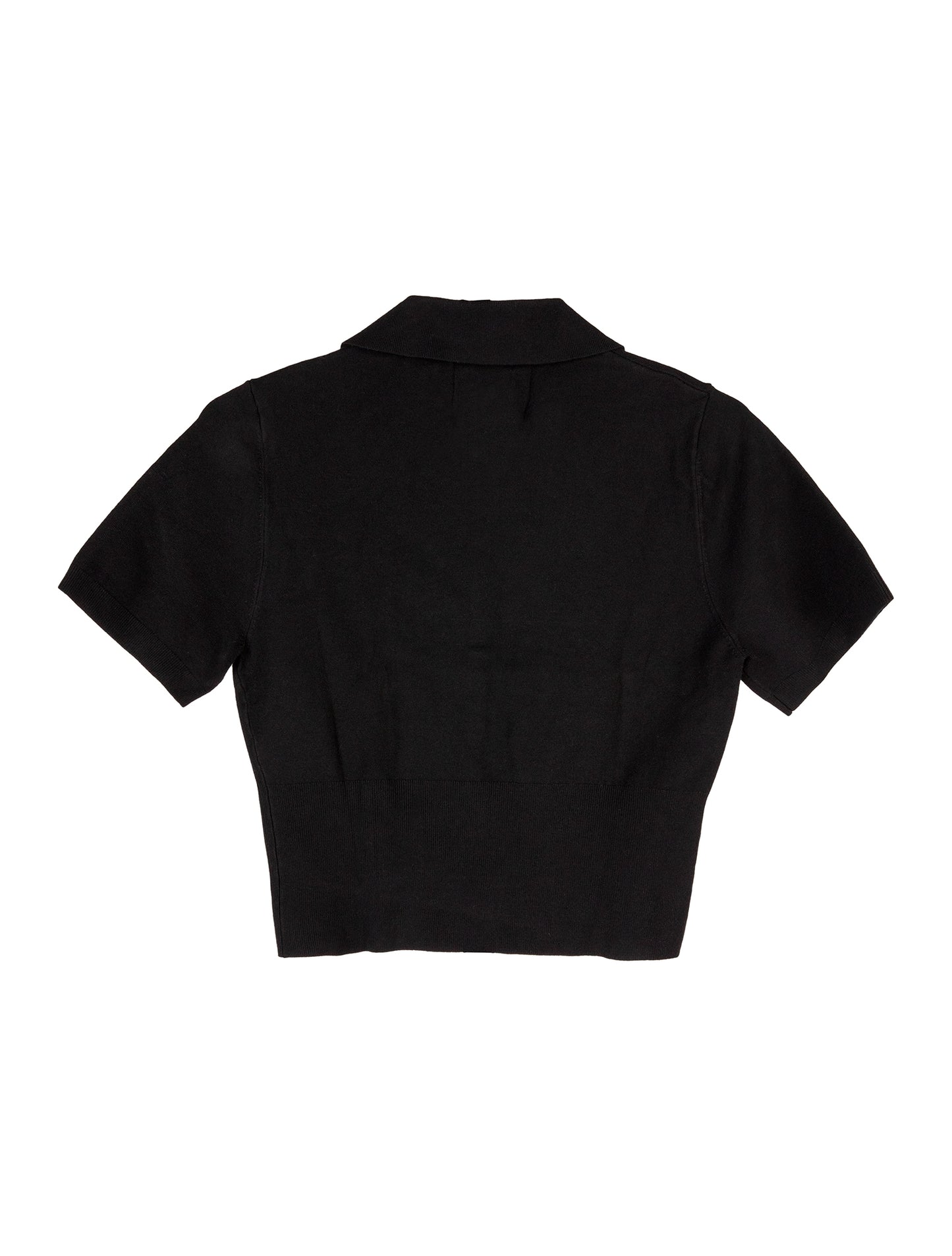 AYOU Knit Top | Color: Black - variant::black