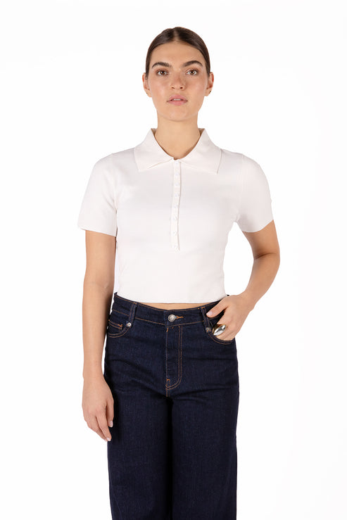 AYOU Knit Top | Color: Offwhite - variant::offwhite