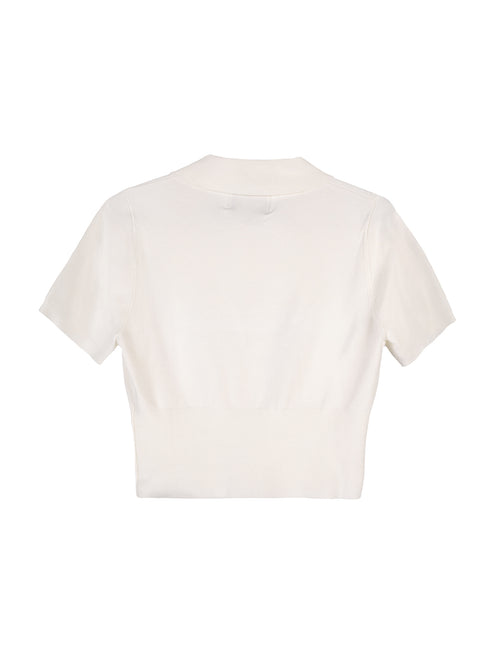 AYOU Knit Top | Color: Offwhite - variant::offwhite