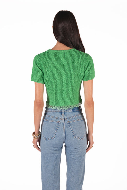 AYOU Knit Top | Color: Sage - variant::sage