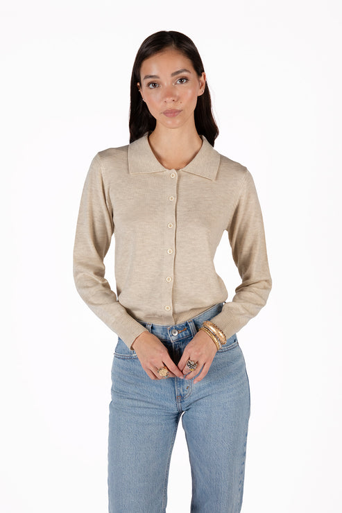 INAYA Sweater | Color: Camel - variant::camel