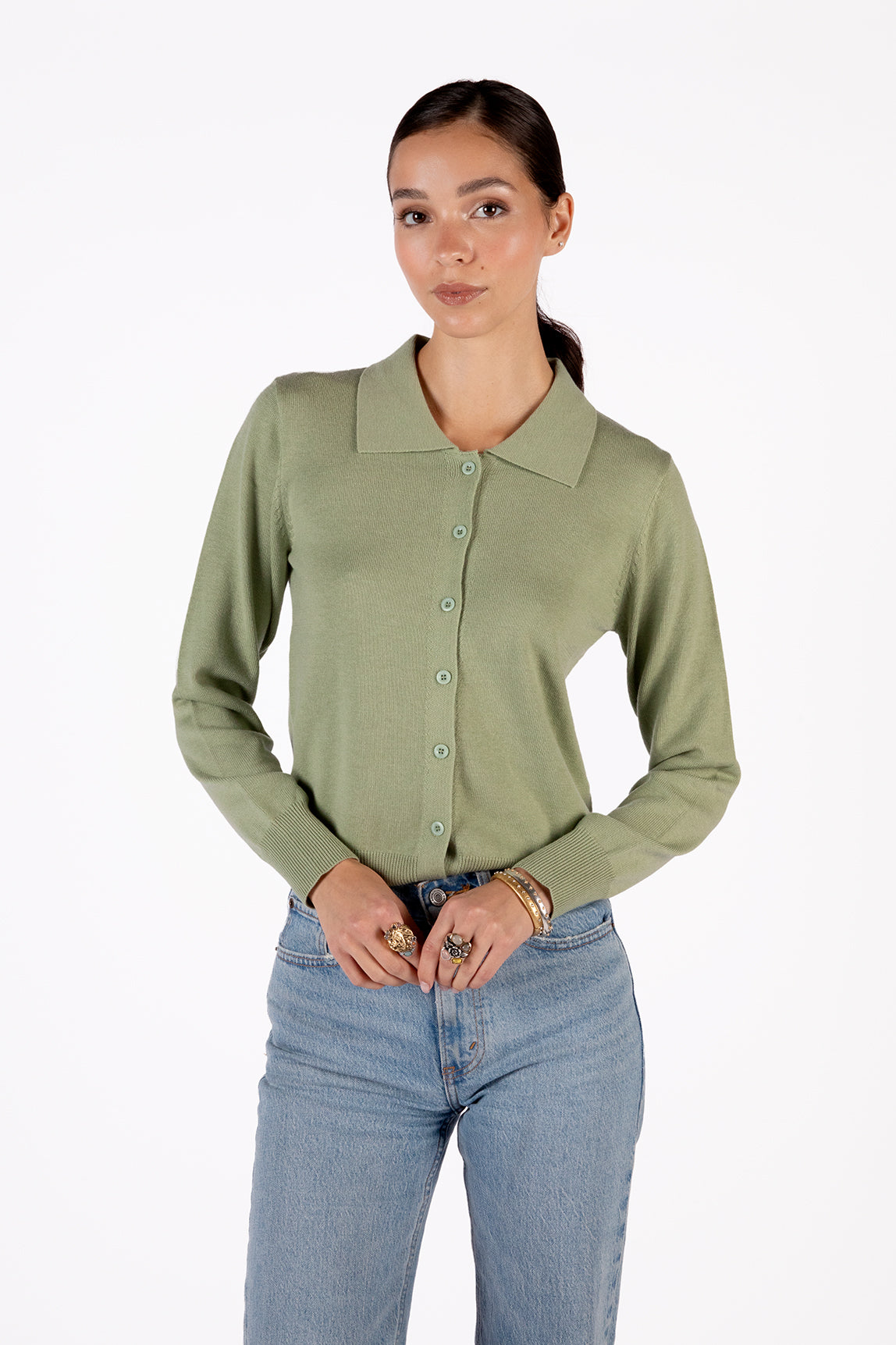 INAYA Sweater | Color: Mint - variant::mint