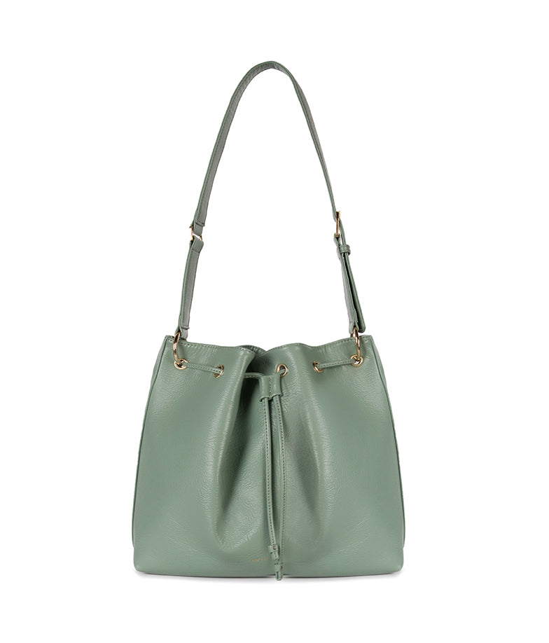 JAN Vegan Bucket Bag – Theme | Color: Tea - variant::tea