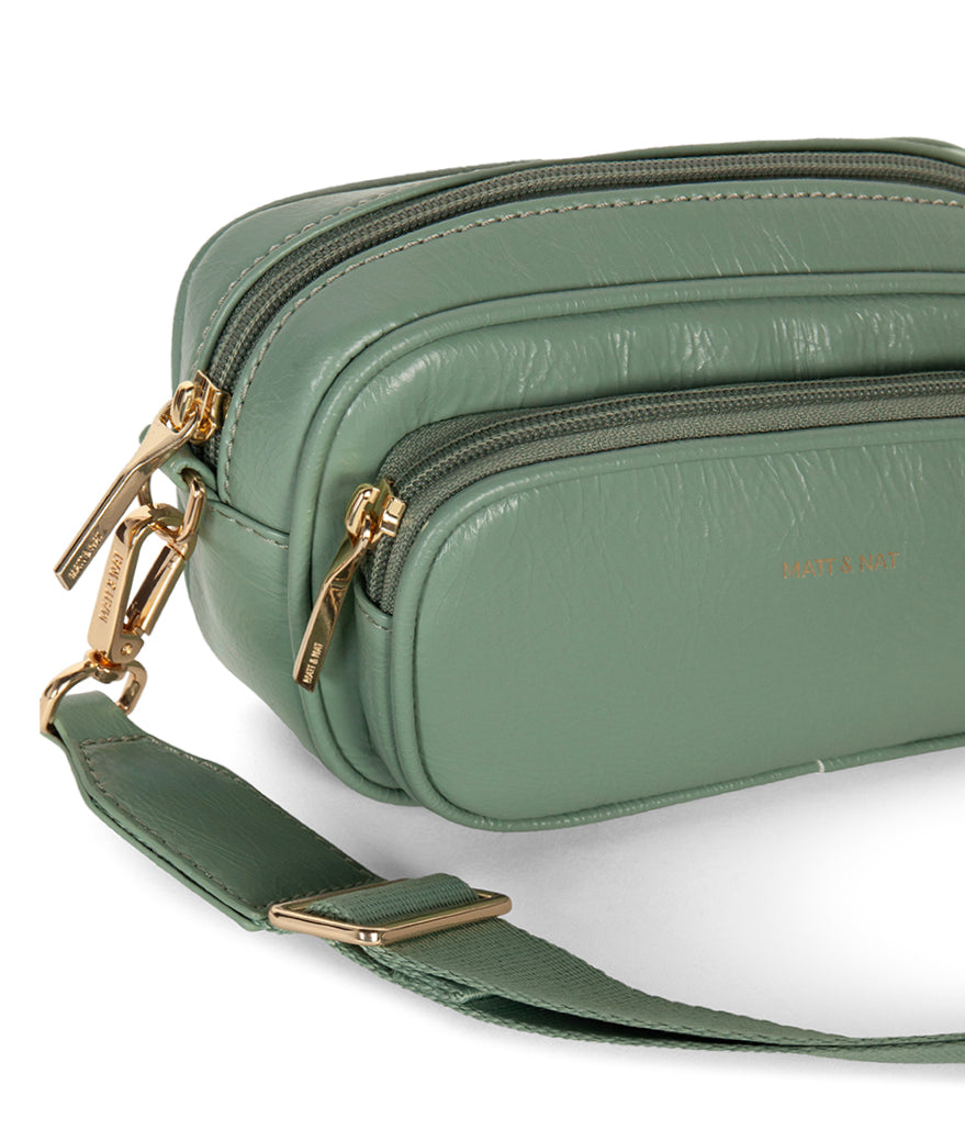 SOLEIL Vegan Crossbody Bag - Theme | Color: Tea - variant::tea