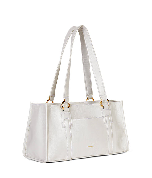 ZARIA Vegan Tote Satchel Bag - Theme | Color: Glaze - variant::glaze