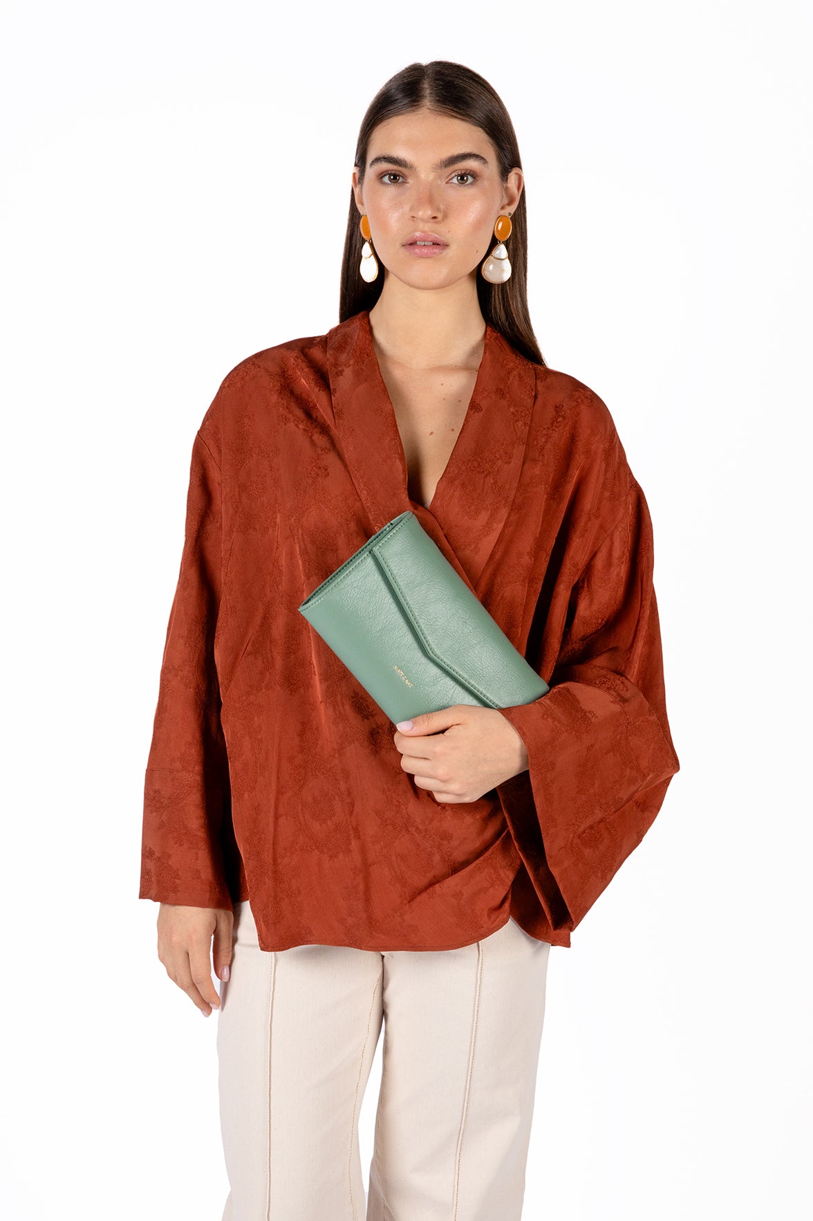 LILIAN Vegan Clutch – Theme | Color: Glaze - variant::glaze