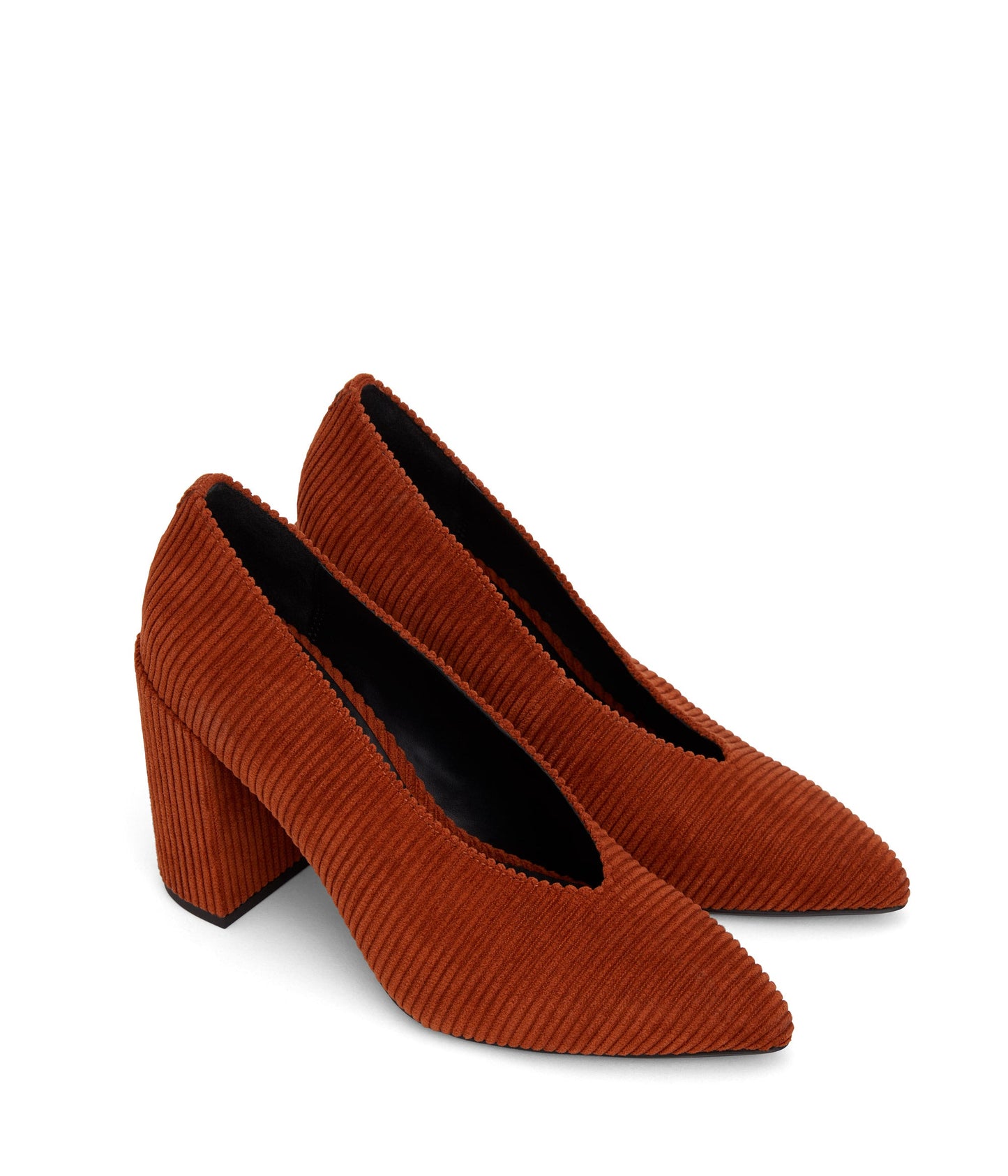 AMARI Vegan High Heels | Color: Orange - variant:orange
