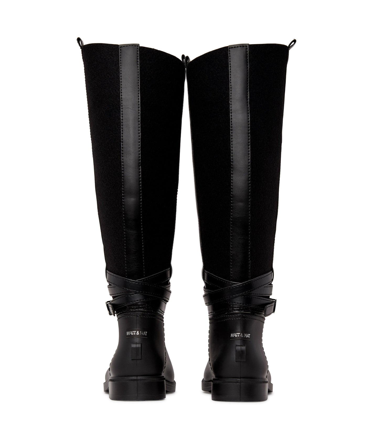 CAMILA Women's Tall Rain Boots | Color: Black - variant::black