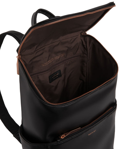 BRAVE Vegan Backpack - Loom | Color: Black - variant::blackr