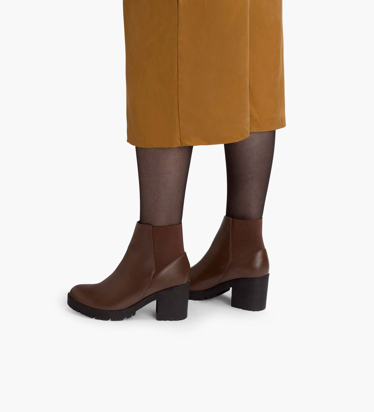 MONTROYAL Women's Vegan Boots | Color: Brown - variant::coffee