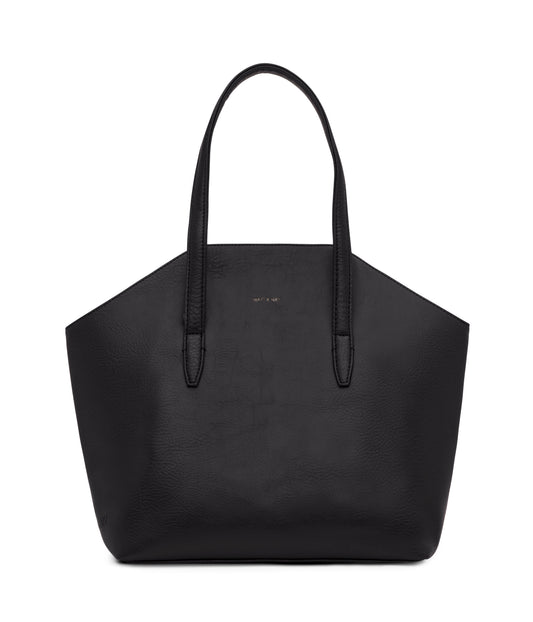 Baxter Vegan Crossbody Tote Bag - Dwell | Color: Black - variant::black