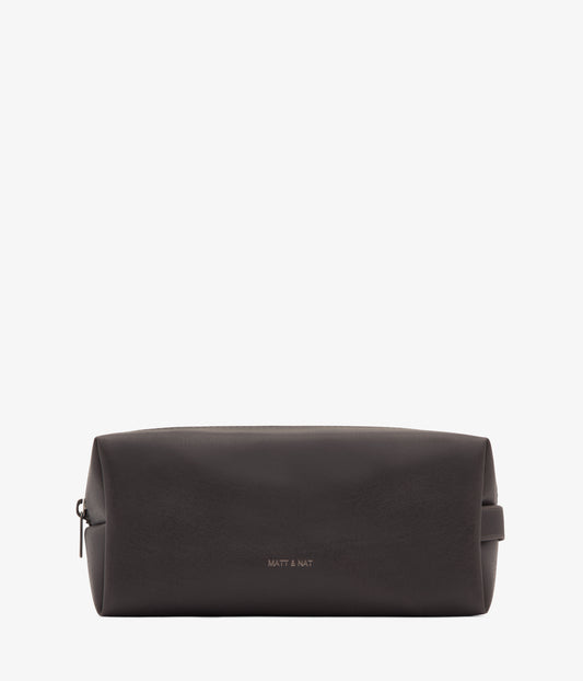 BLAIR Vegan Toiletry Case - Vintage | Color: Charcoal - variant::Charcoal