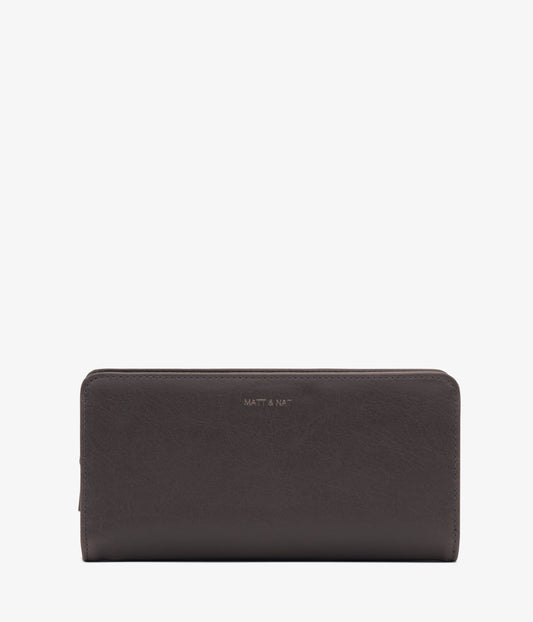 DUMA Vegan Wallet - Vintage | Color: grey- variant:Charcoal