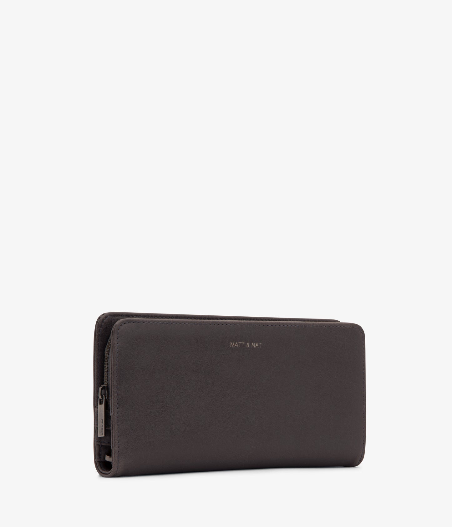 DUMA Vegan Wallet - Vintage | Color: grey- variant:Charcoal