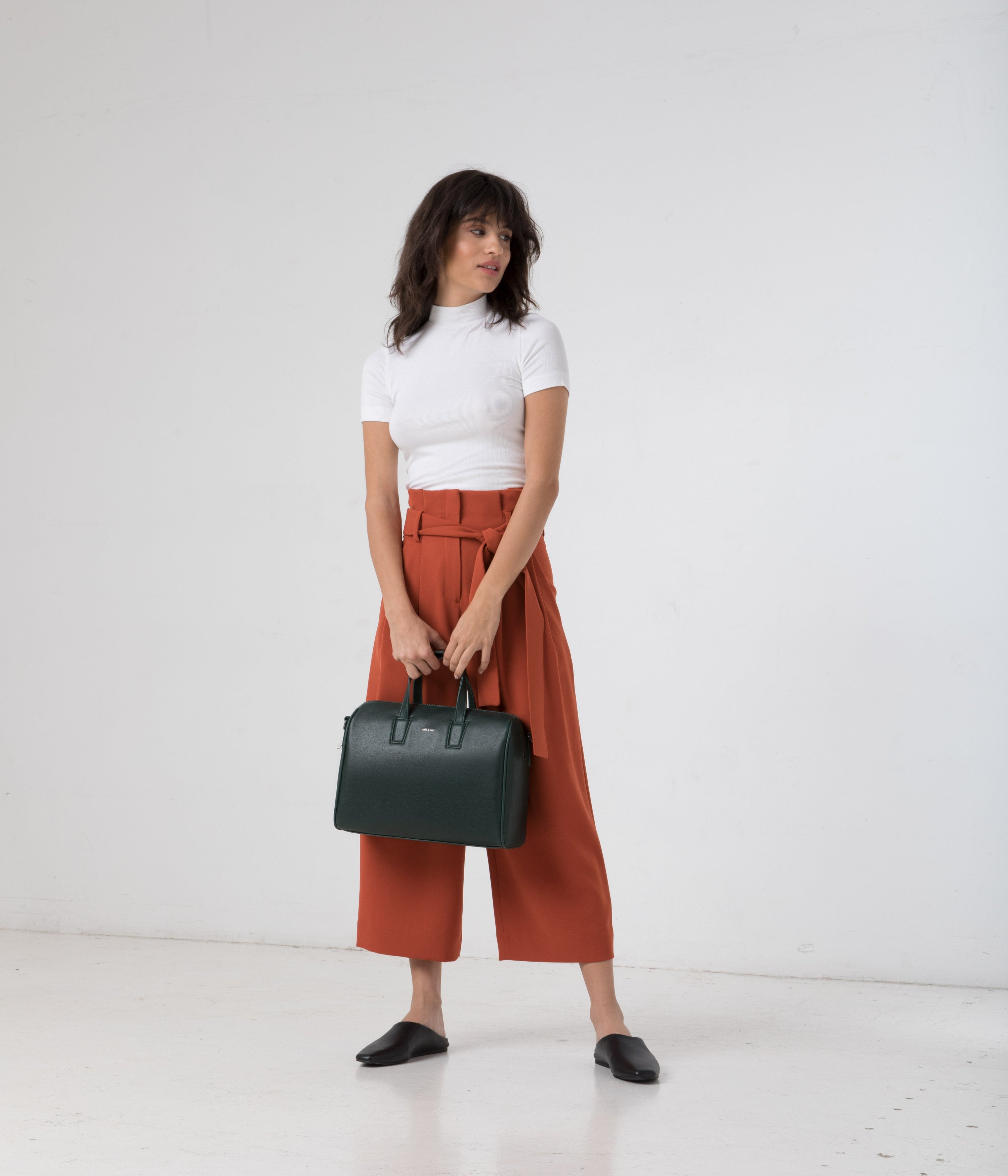 MITSUKO Vegan Bowling Bag - Vintage | Matt & Nat USA