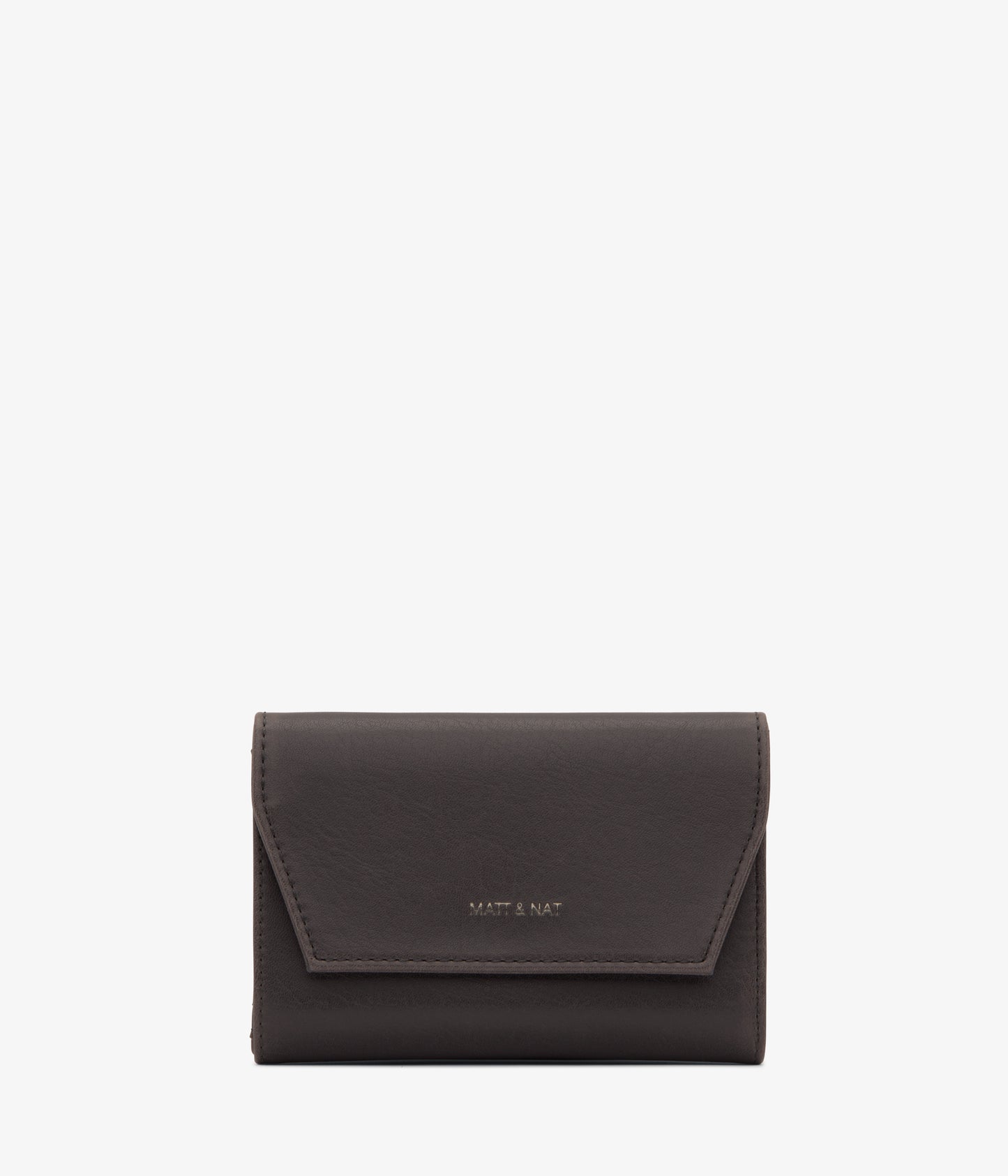 VERASM Small Vegan Wallet - Vintage | Color: grey- variant::charcoal