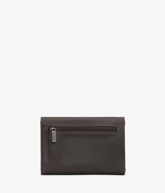 VERASM Small Vegan Wallet - Vintage | Color: grey- variant::charcoal