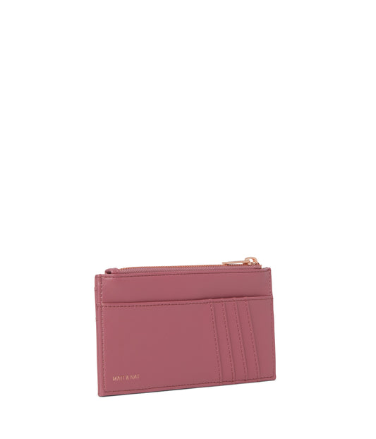 NOLLY Vegan Wallet - Loom | Color: pink- variant::rosewood