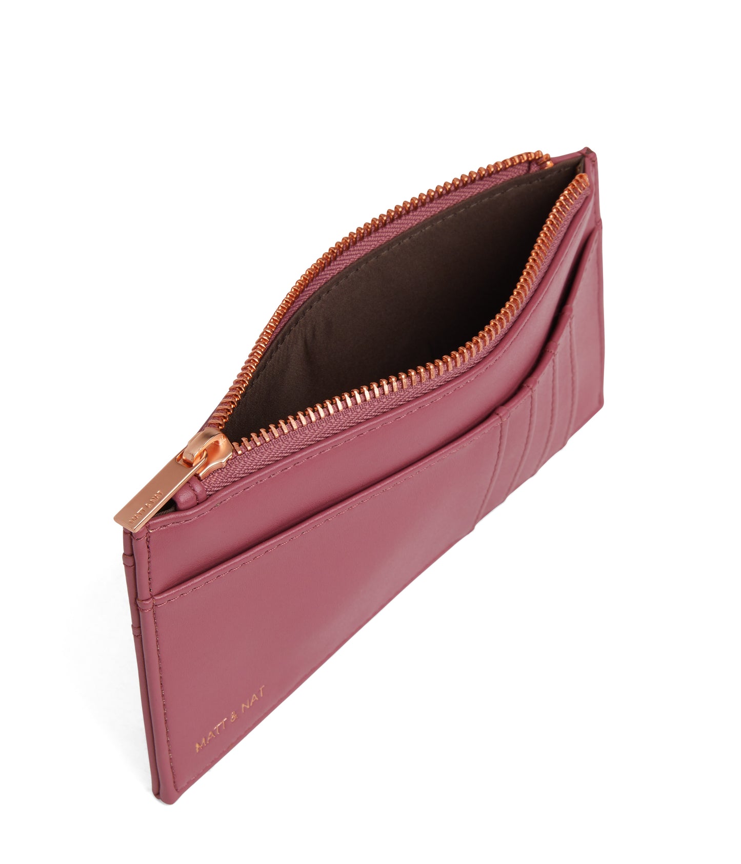 NOLLY Vegan Wallet - Loom | Color: pink- variant::rosewood