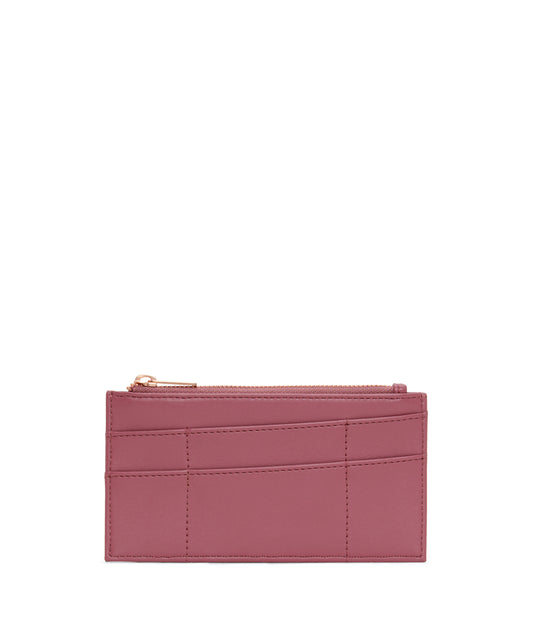 NOLLY Vegan Wallet - Loom | Color: pink- variant::rosewood