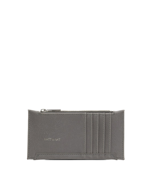 JESSE Slim Vegan Wallet - Vintage | Color: gris- variant::shadow