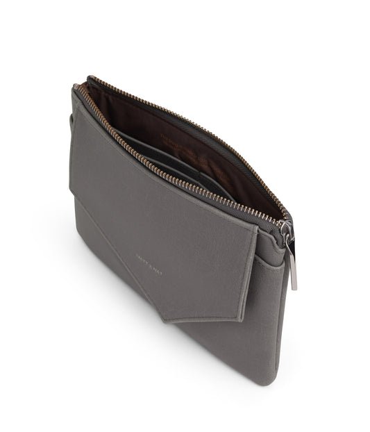 NIA Vegan Wristlet Wallet - Vintage | Color: grey- variant::shadow