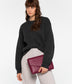 RIYA Vegan Clutch - Vintage | Color: blue- variant::cosmo