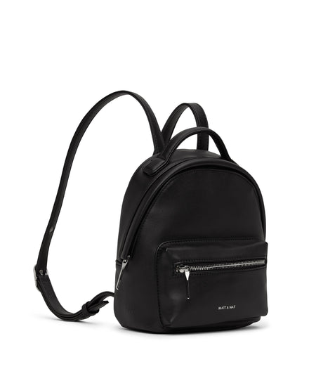 BALIMINI Vegan Mini Backpack - Loom | Color: Black - variant::black