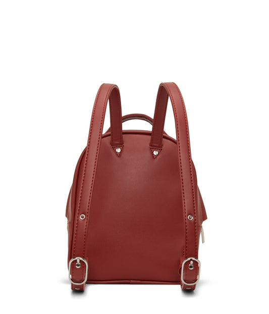 BALIMINI Vegan Mini Backpack - Loom | Color: Red - variant::gala