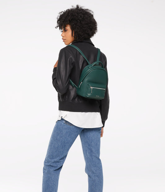 BALIMINI Vegan Mini Backpack - Loom | Color: Blue - variant::kombucha