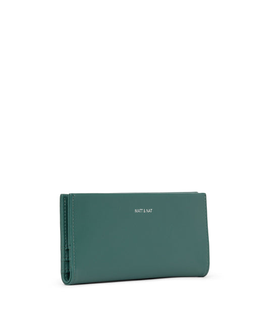 LAF Vegan Long Wallet - Loom | Color: Blue - variant::kombucha