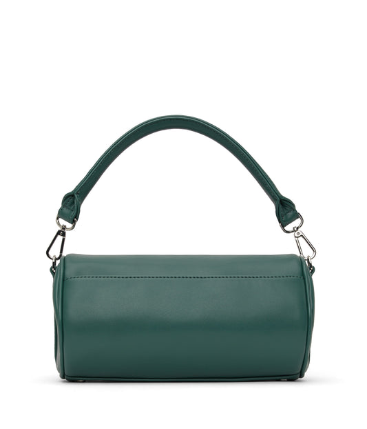 SEOUL Vegan Barrel Satchel - Loom | Color: Blue - variant::kombucha