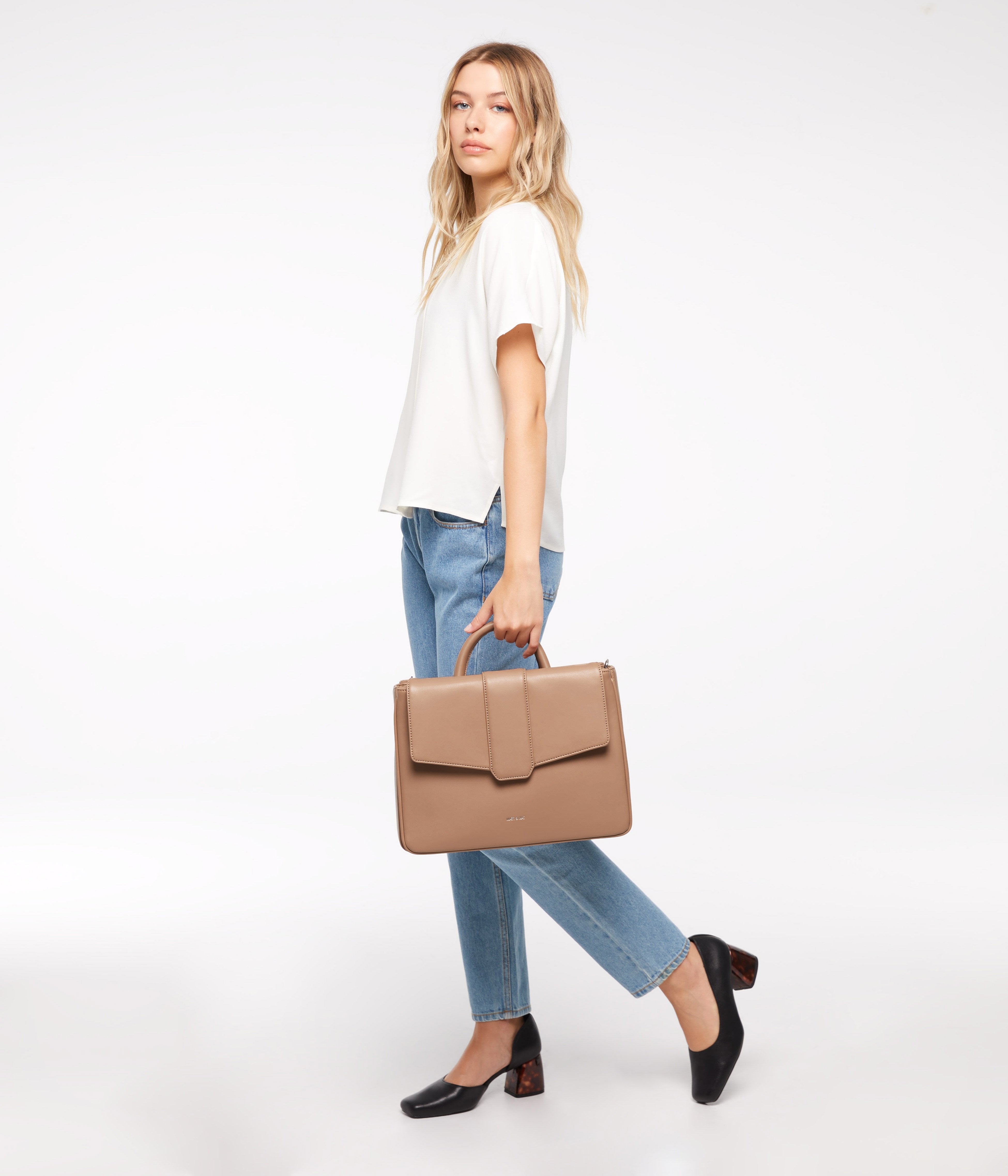 ZOE Vegan Satchel - Loom | Matt & Nat USA