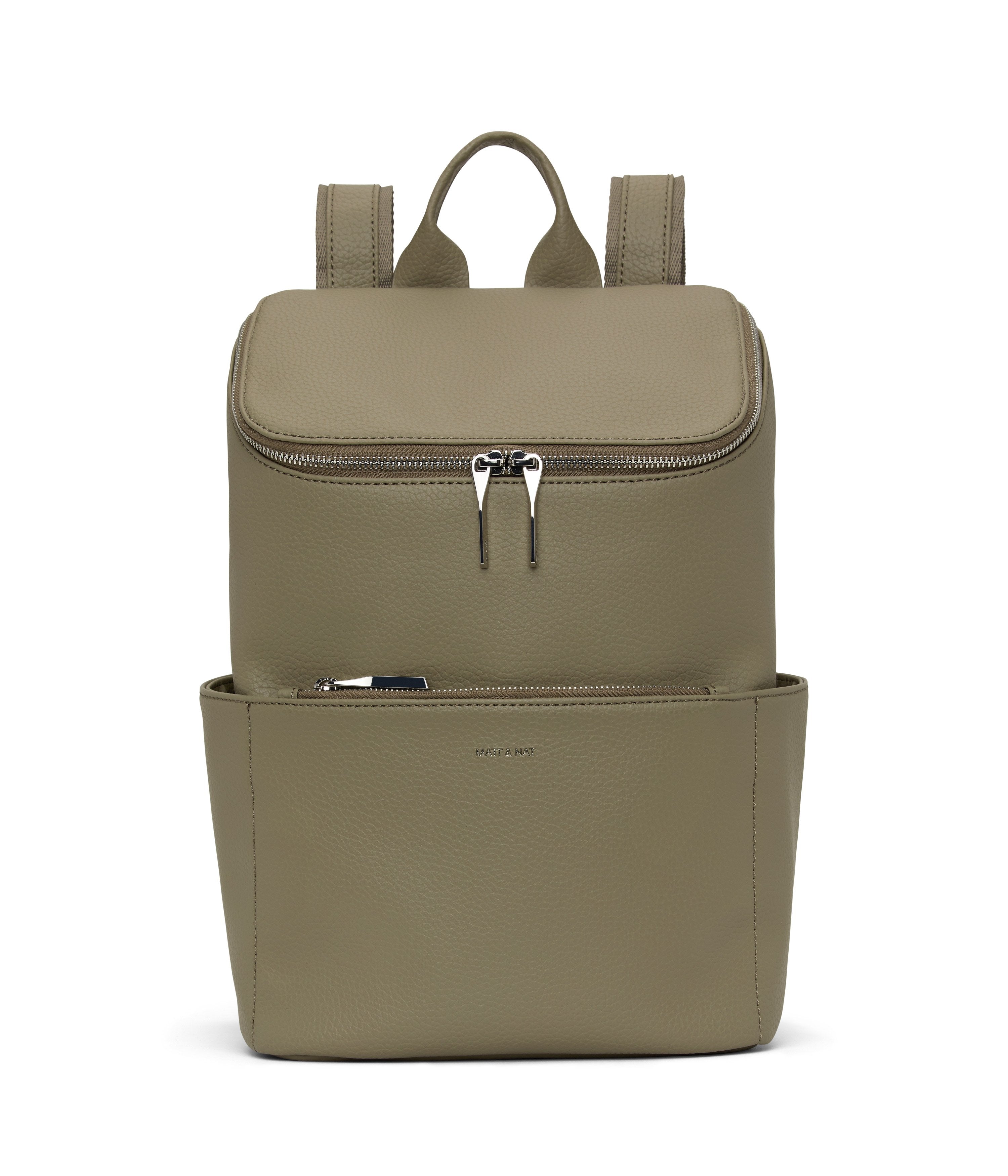 brave faux leather backpack matt & nat Matt & Nat BRAVE Vegan Backpack